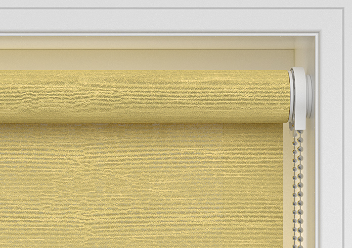 Savona, Lustrous Yellow - Twist&Fit Roller Blind - Image 10